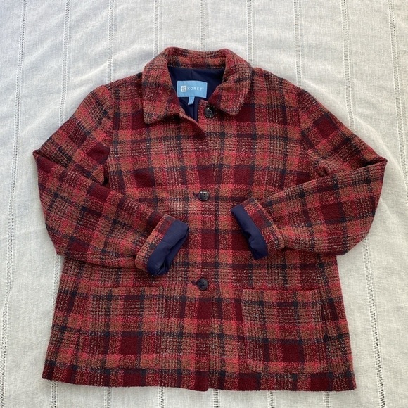Koret vintage tweed plaid shacket. - Picture 6 of 14